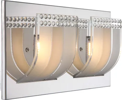 Produktbild von Globo Wandleuchte Wl Chrom, 2Xled 41712-2