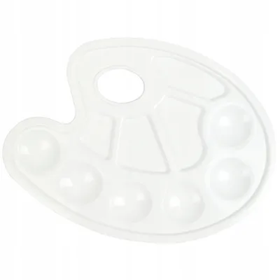 Zdjęcie produktu dla Paleta plastikowa do farb Phoenix 23x17 cm