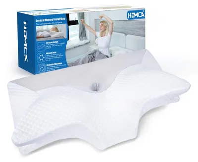 Immagine prodotto di Solidchoice - Cuscino cervicale in memory foam, ideale per chi dorme su un lato o sulla schiena