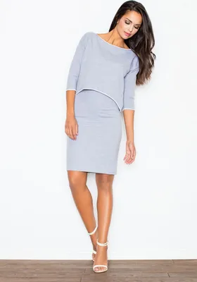 Produktbild von Figl Minikleid für Frauen Pelydd grau L