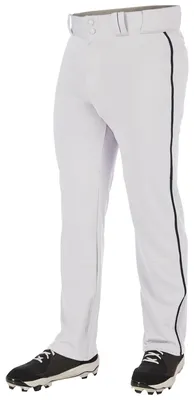 Productafbeelding van Champro heren baseballbroek "Triple Crown 2.0" met open broekspijpen en gevlochten beenband, wit