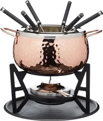 Obrázek produktu pro Artesà Fondue Sada Se Surovým Efektem V Měděném Dizajnu