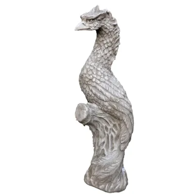 Produktbild von Schöner Vogel Phoenix aus Steinguss Neu Frostfest Witterungsbeständig PGS-059