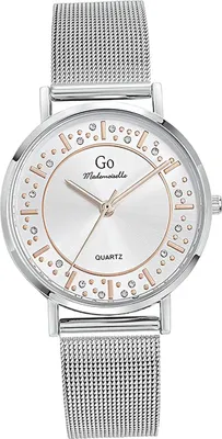 Produktbild von Girl Only Damen Armbanduhr silber Analog Mademoiselle Edelstahlarmband D2UGO695617