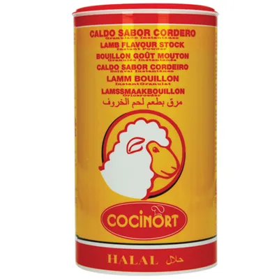 Produktbild von 1 Kilo Dose Lammbrühe Granulat Lamm Brühe Pulver Instant Bouillon Cocinort