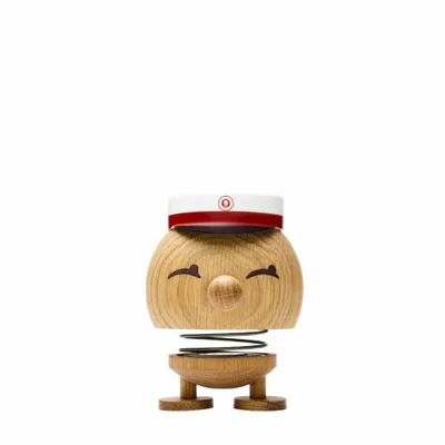Image de Hoptimist Medium Bimble Student Oak, Wackelfigur, Wackel Figur, Dekoidee, Dekoration, Holz, 5015-01