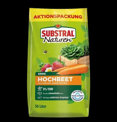 Produktbild von Substral Naturen Erde Hochbeet 50 L