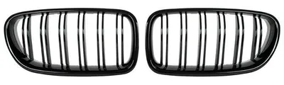 Immagine prodotto di Griglia anteriore a nido d'ape, nera, per BMW Serie 5 F10 (berlina) / F11 (station wagon), anno 20