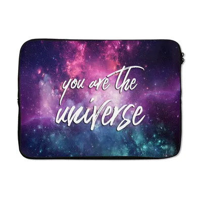 Produktbild von MuchoWow® Laptop Hülle 14 ZollWeltraum - Zitat - Sterne - Jungen - Mädchen - Kinder Laptoptasche - Laptoptasche - Stoßsicher - Schutzhaube