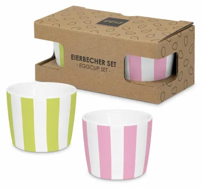 Produktbild von PPD Line Mix Egg Cup Set, 2-tlg., Eierbecher, Eierhalter, New Bone China, 162403369