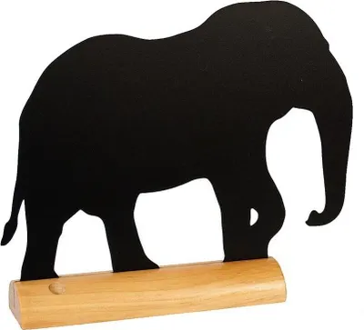 Produktbild von Tischschreibtafel SLON mit Marker, Holzständer