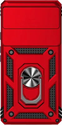 Produktbild von König Design Hülle kompatibel mit Kunststoff Soft Handyhülle - Handy Case Rot