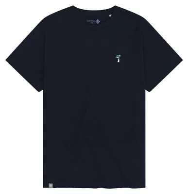 Produktbild von Bavarian Caps T-Shirt "Schlümpfe: Ned Hudeln" - dunkelblau L