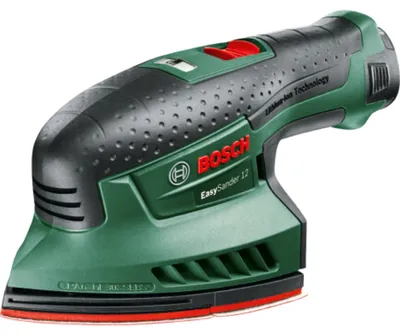 Obrázek produktu pro Bosch EasySander 12, Multifunkční bruska, Sychý zip, 22000 ot/min, 11000 oscilací/min, 22000 oscilací/min, 1,2 mm