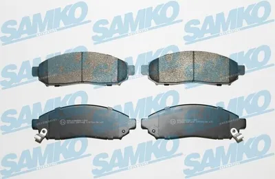 Immagine prodotto di SAMKO 5SP1495 Set di pastiglie freno Pastiglie freno anteriori