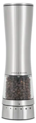 Produktbild von Cole & Mason Derwent Edelstahl Elektronische Pfeffermühle 19 cm