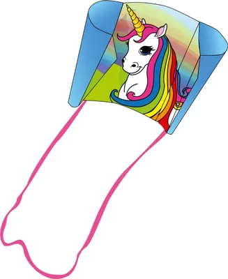 Image de Cerf-volant pour enfants HQ Sleddy Unicorn Cerf-volant monoplace