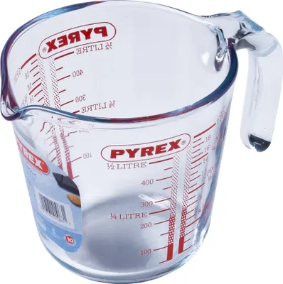 Produktbild von Pyrex Messbecher 3er Set Glas 0,25l 0,5l 1l