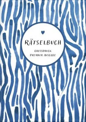 Obrázok produktu pre Deluxe Rätselbuch/Rätselblock mit extra großem Druck für Erwachsene und Senioren/Rentner im DIN A4-Format. Kreuzworträtsel, Sudoku, Stradoku, Rätselpyramide, Schwedenrätsel, uvm.