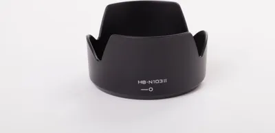 Produktbild von vhbw Gegenlichtblende kompatibel mit Nikon 1 Nikkor VR 10-30mm f/3.5-5.6 58mm Objektiv, tulpenförmig, Bajonettverschluss