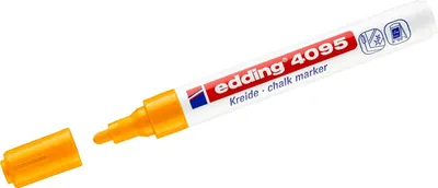 Image de Marqueur craie edding 4095 2-3mm orange fluo Paquet de 10 pièces