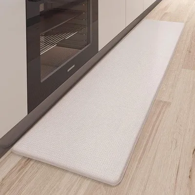 Produktbild von Famanu Küchenläufer aus PVC - waschbar, rutschfest, beige, 44 x 120 cm