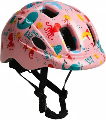 Immagine prodotto di Casco per bicicletta per bambini - Casco leggero - Guida sicura - Design resistente agli urti - Taglia 48-52 cm - Rosa