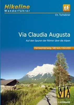 Zdjęcie produktu dla Hikeline Wanderführer Via Claudia Augusta
