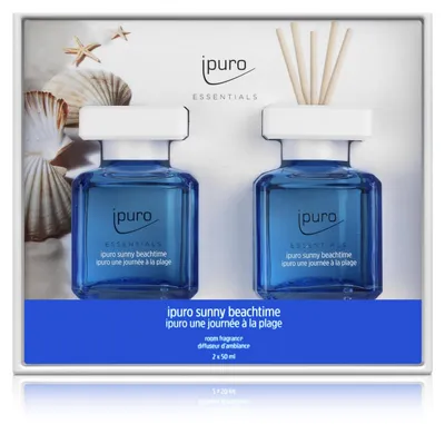 Produktbild von Geschenkset Essentials by ipuro sunny beachtime 2x50ml