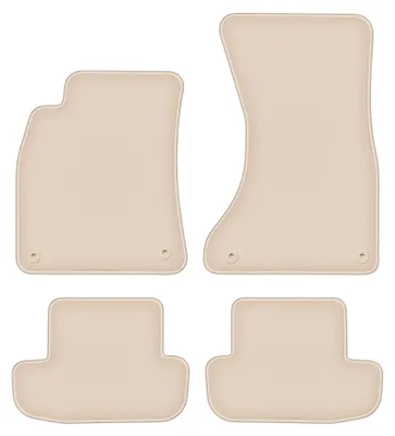 Immagine prodotto di Tappetini in moquette per Audi A5 8T 2008-2018 (coupé) – set 4 pezzi, beige, su misura – Wielganizator FORTUNA