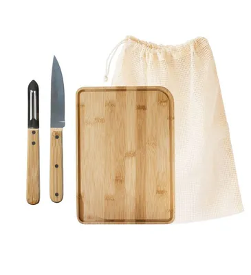 Image de Planche à découper Pebbly Chef's Set
