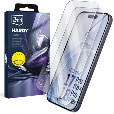 Image de H Hardy 2 Verres hybrides pour iPhone 18 Pro Max/17 Pro Max, Protection d'écran incassable et anti-rayures, Image générée par une IA