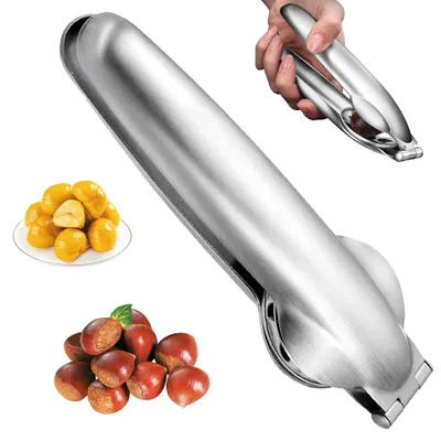 Kastanienschneider 2-in-1, Edelstahl, für schnelles Schälen