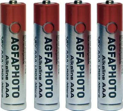 Produktbild von AgfaPhoto Batterie Alkaline Power -AAA LR03 Micro       4St.