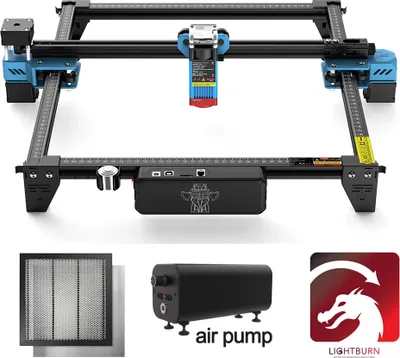 Obrázek produktu pro Laserová gravírka TwoTree, gravírovací plocha 300 mm x 300 mm, přesnost 0,1 mm , sada 2, EU, TTS-55 PRO