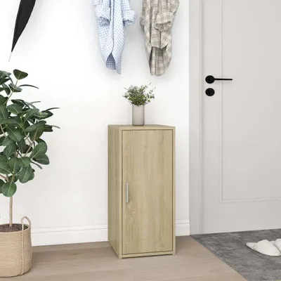 Produktbild von [Home] Schuhschrank Sonoma-Eiche 32x35x70 cm Holzwerkstoff , Neue Mode 2024 im häuslichen Leben