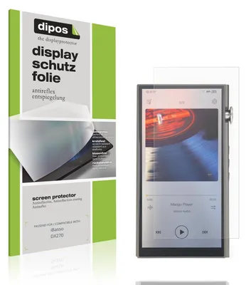 Produktbild von 4x Schutzfolie für iBasso DX270 matt Displayschutzfolie Folie Display Schutz dipos