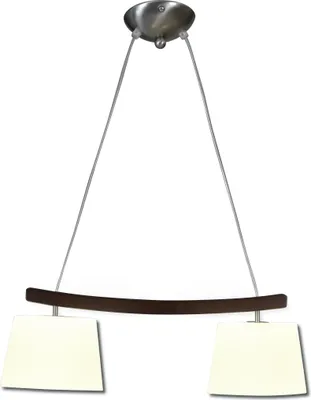 Image de Lampe à suspendre rétro arc brun