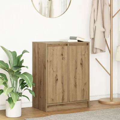 Produktbild von vidaXL Sideboard Artisan-Eiche 57x34x76 cm Holzwerkstoff