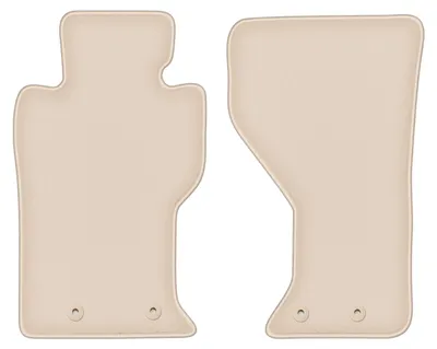 Produktbild von DURBAN Beige Velours-Fußmatten-Set für Mazda MX-5 IV Coupé, Cabrio (2014-)