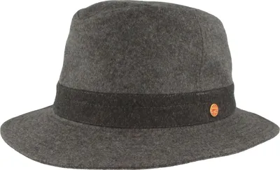 Mayser knautschbarer Winter-Stoffhut aus Wolle in blau
