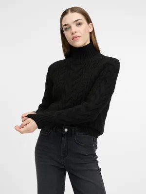 Produktbild von Orsay Rollkragenpullover für schwarze Damen L