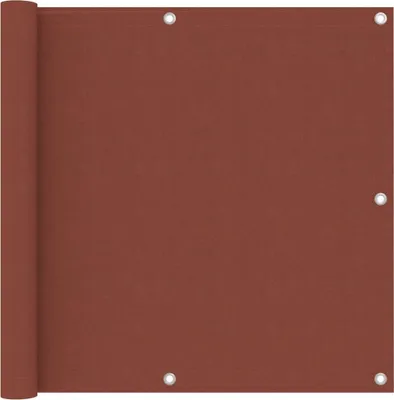 Produktbild von Balkon-Sichtschutz Terrakotta-Rot 90x300 cm Oxford-Gewebe