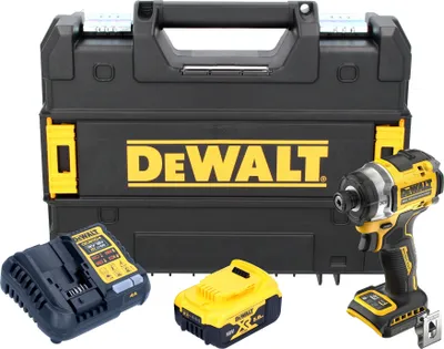 Produktbild von DeWalt DCF 860 P1T Akku Schlagschrauber 18 V 282 Nm 1/4" Brushless + 1x Akku 5,0 Ah + Ladegerät + TSTAK