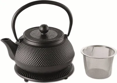Image de Théière Weis en fonte 0,7 litre avec soucoupe 17942