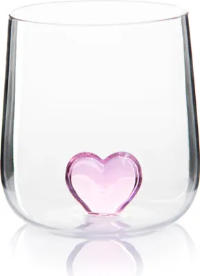 Image de Excelsa Set 4 verres Inside Herz 45 cl en verre transparent