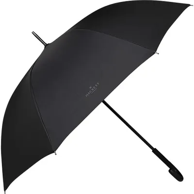 Produktbild von Hackett Plain Walking Regenschirm Schwarz Mann Schwarz One Size