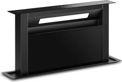 Produktbild von Klarstein Velaire Dunstabzugshaube 60cm - A++ Downdraft, 853 m³/h Luftstrom, Touch-Bedienung, LED, Leise, Spülmaschinenfester Filter, Kochfeldabzug, Abzugshaube 60cm