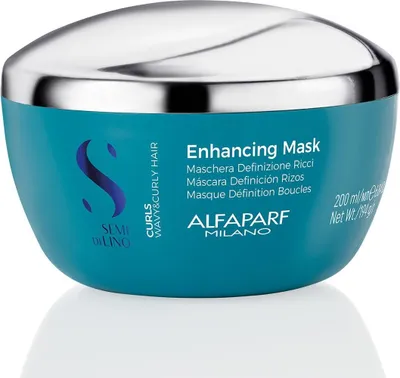 Produktbild von ALFAPARF Milano Enhancing Mask, 200 ml, Frauen, Lockiges Haar, Alle Farben, Behälter, AQUA (WATER), CETEARYL ALCOHOL, GLYCERIN, BEHENTRIMONIUM CHLORIDE, CAPRYLIC/CAPRIC TRIGLYCERIDE,...