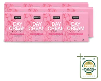 Image de 12 crèmes hydratantes Sence pour peaux sensibles - Apaisantes - 50 ml - Lot de 12